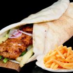 Chicken Kebab with Fries