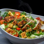 Grilled chicken salad