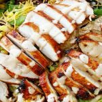 Grilled chicken salad for 6 person 