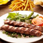 Kebab with Fries